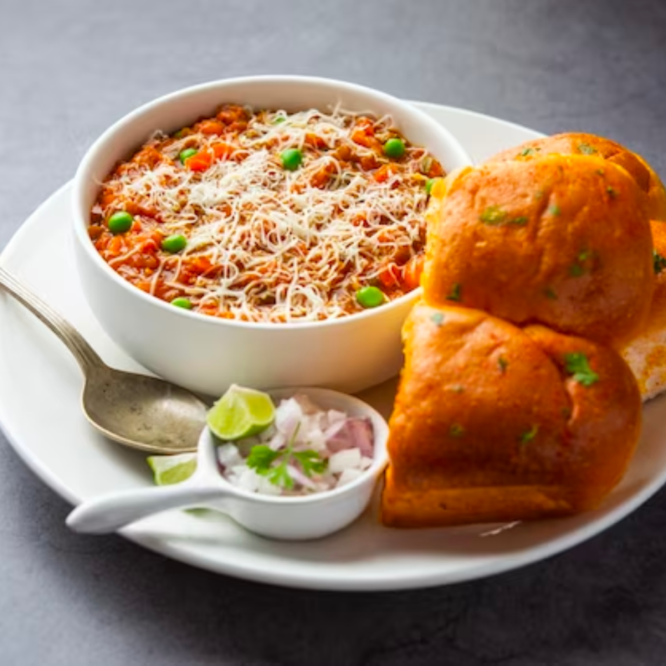 Cheese Bhaji Pav
