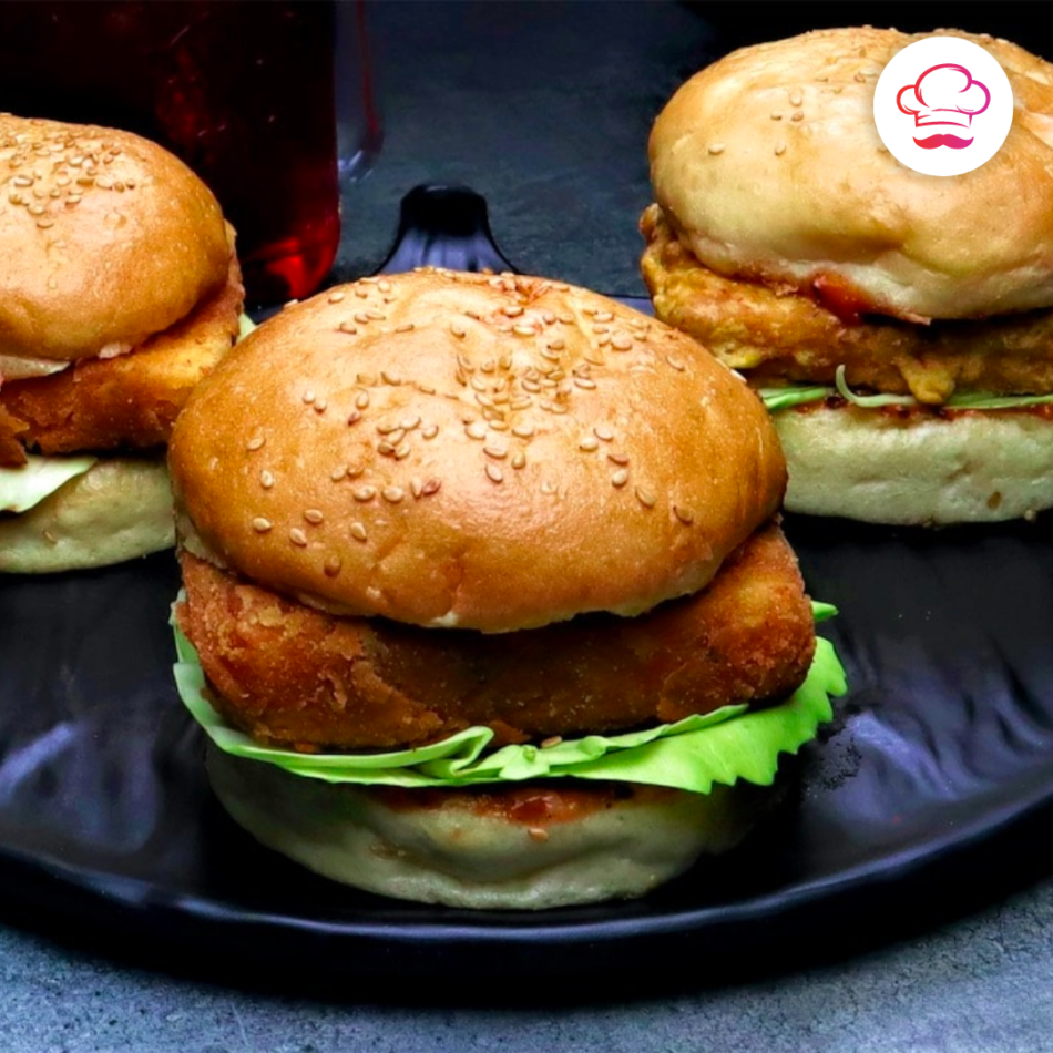 Paneer Tikka Burger